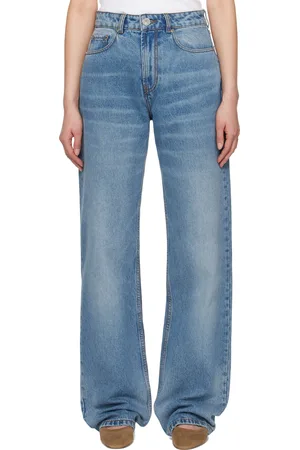 Ami Jean surdimensionné bleu en coton