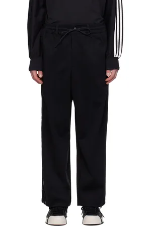 Y-3 Pantalon de survêtement TP noir en filet