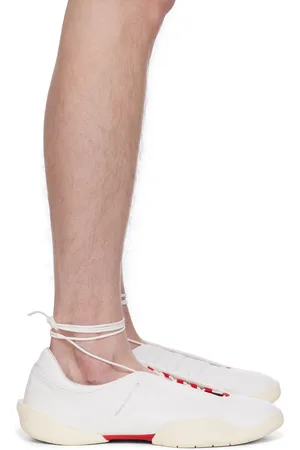 Y-3 Baskets de style chaussures Charles IX Regu blanc cassé