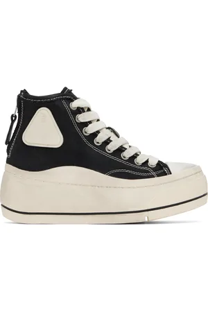 R13 Baskets montantes Kurt noires