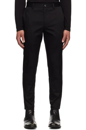 Dolce & Gabbana Pantalon noir en sergé