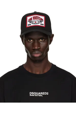 Dsquared2 Casquette de baseball noire à logo Boxeur