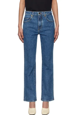 Khaite Jean Vivian bleu