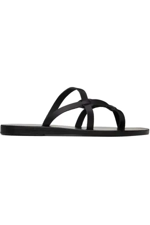 Ancient Greek Sandals Sandales Armos noires