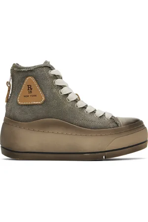 R13 Baskets montantes Kurt kaki