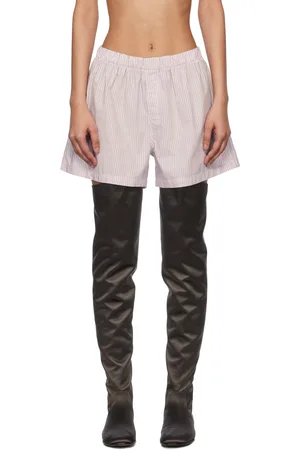 Gimaguas Short boxeur rose et gris