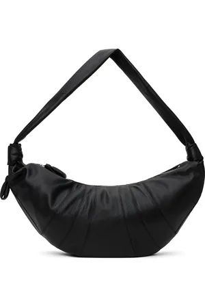 LEMAIRE Grand sac Croissant noir