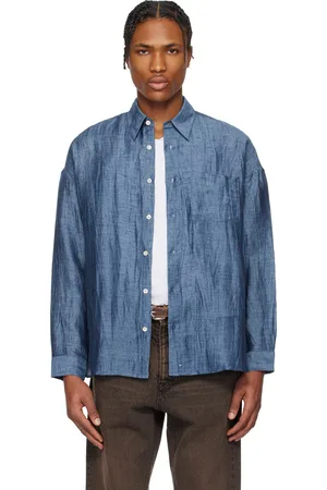 Sunflower Chemise Stable bleue