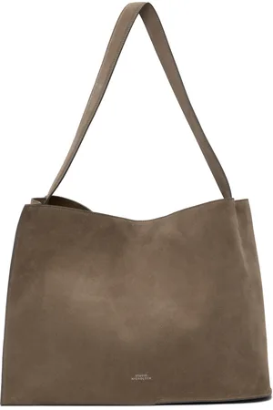 STUDIO NICHOLSON Cabas Doublet taupe en suède