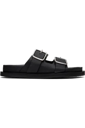 STUDIO NICHOLSON Sandales Denver noires en cuir