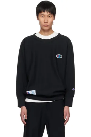 UNDERCOVER Pull molletonné UC1E4809 noir édition Champion