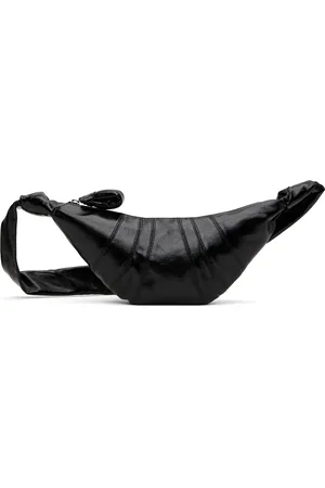 LEMAIRE Petit sac Croissant noir