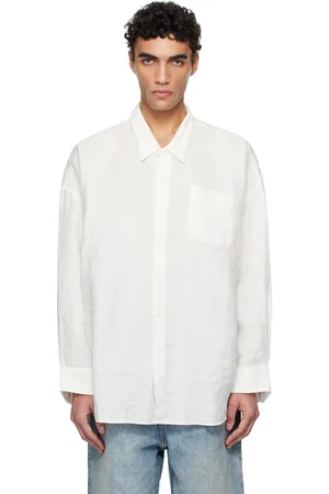 R13 Chemise blanche à emmanchures basses