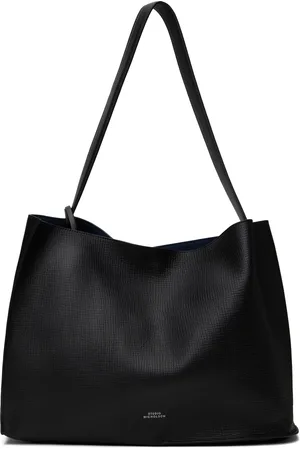STUDIO NICHOLSON Cabas Doublet noir en cuir