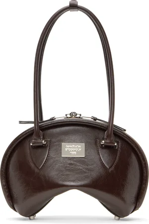 Acne Studios Mini sac porté épaule Bowlina brun