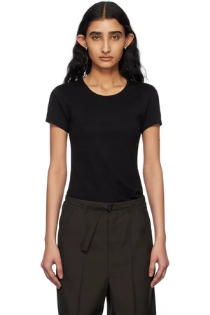 LEMAIRE T-shirt ajusté noir