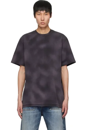 1017 ALYX 9SM T-shirt droit teint en plongée noir
