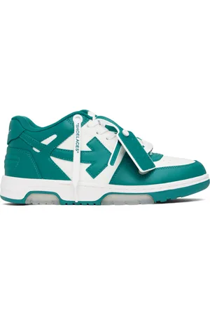 OFF-WHITE Baskets Out Of Office bleu et blanc