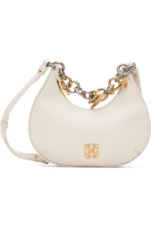 OFF-WHITE Sac à bandoulière Hemisphere blanc cassé