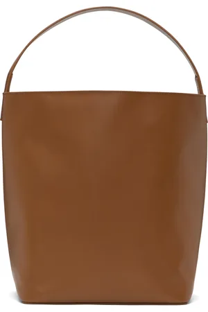 Auralee Cabas brun en cuir édition AETA