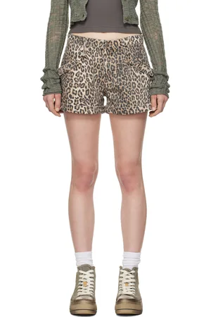 R13 Short brun clair à poches amples