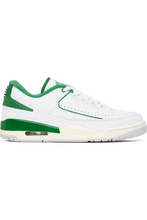 Nike Baskets Jordan 2/3 blanc et vert