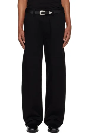 LEMAIRE Pantalon de travail ample noir