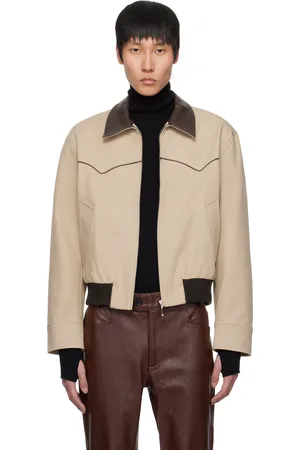 Ernest W. Baker Blouson Harrington à empiècement western