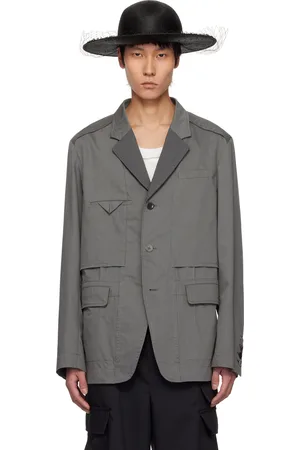 UNDERCOVER Veston UP1E4103 gris