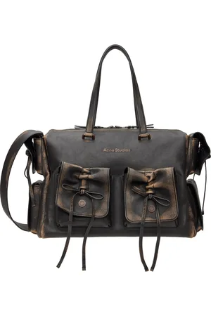 Acne Studios Cabas brun à poches