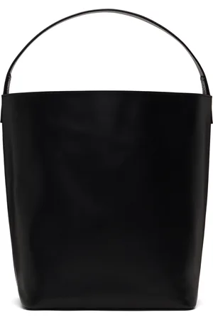 Auralee Cabas noir en cuir édition AETA
