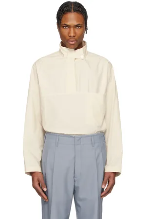LEMAIRE Chemise Vareuse blanc cassé
