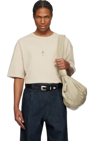 LEMAIRE T-shirt à manches courtes droit beige