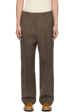 OUR LEGACY Pantalon chino Borrowed brun