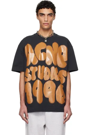 Acne Studios T-shirt noir à logo