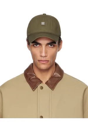 Acne Studios Casquette kaki à plaque à logo