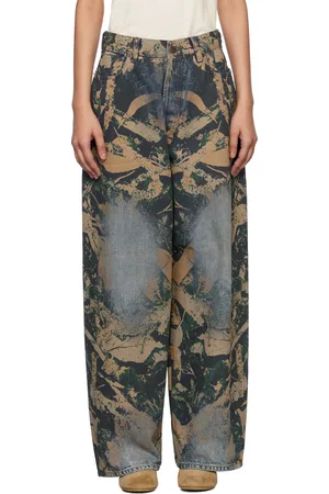 Acne Studios Jean très ample 2023 multicolore