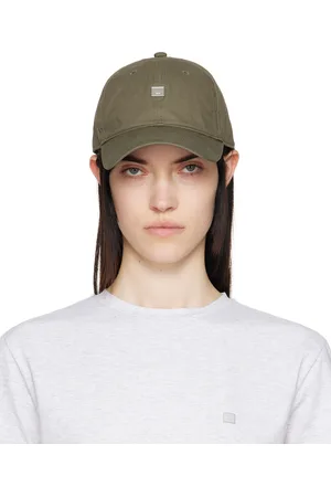 Acne Studios Casquette kaki à plaque à logo