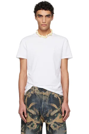 Acne Studios T-shirt blanc à coupe classique