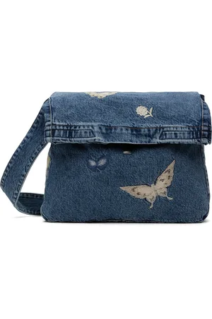 OUR LEGACY Sac à bandoulière bleu