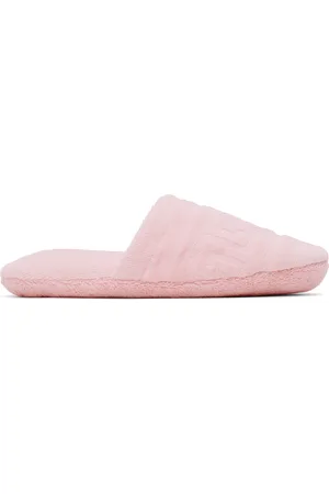 VERSACE Pantoufles roses à logo Medusa
