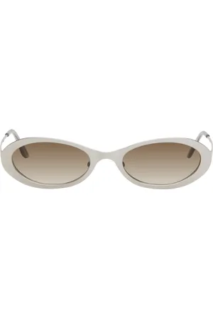 OUR LEGACY Lunettes de soleil Tad argentées