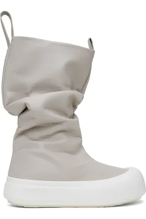 Yume Yume Bottes de style pêcheur hauteur mollet grises