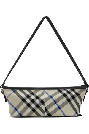 Burberry Mini sac beige à carreaux - Classics