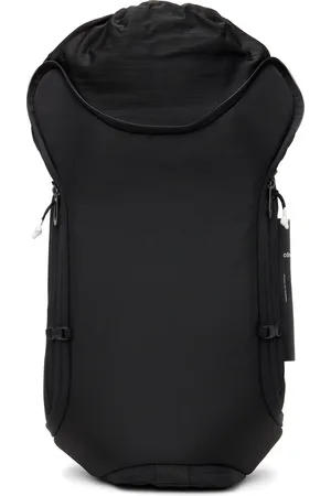 CÔTE&CIEL Sac à dos Avon noir en canevas EcoYarn