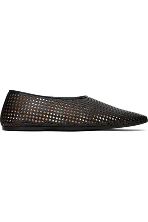 MARSÈLL Chaussures à enfiler Coltellaccio noires à perforations