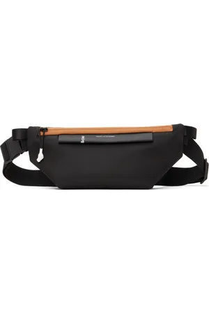 CÔTE&CIEL Très petit sac-ceinture Isarau noir en taffetas Sleek