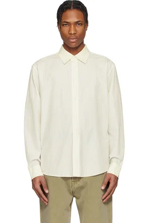 OUR LEGACY Chemise Beyond blanc cassé