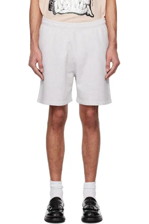 Acne Studios Short gris en coton bio