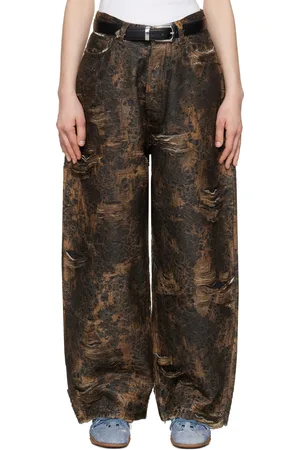 Acne Studios Jean ample 2023 brun